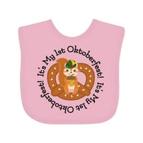 Inktastic 1st Oktoberfest German Celebration Fall Boys or Girls Baby Bib