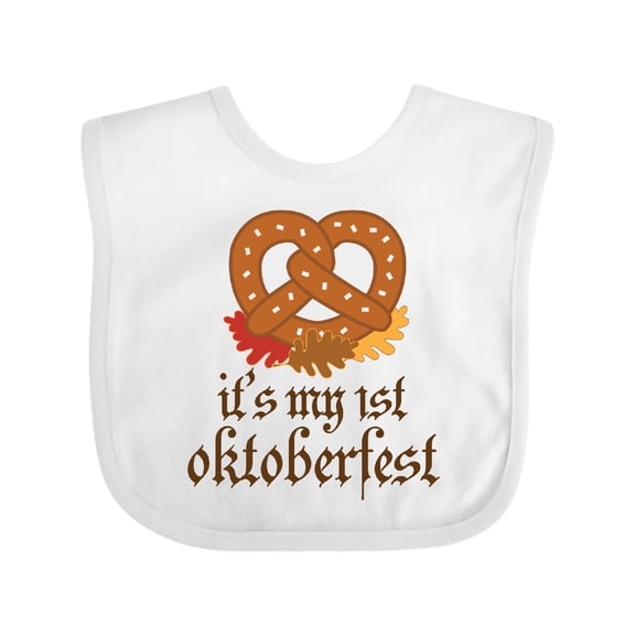 Inktastic 1st Oktoberfest German Festival Boys or Girls Baby Bib