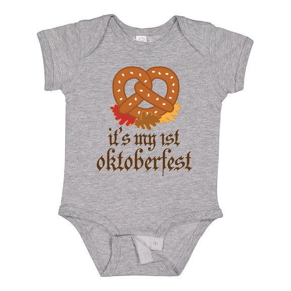 Inktastic 1st Oktoberfest German Festival Boys or Girls Baby Bodysuit
