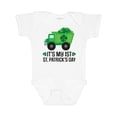 thumbnail image 1 of Inktastic 1st St Patricks Day Construction Truck Shamrocks Boys Baby Bodysuit, 1 of 5