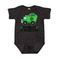 thumbnail image 1 of Inktastic 1st St Patricks Day Construction Truck Shamrocks Boys Baby Bodysuit, 1 of 5