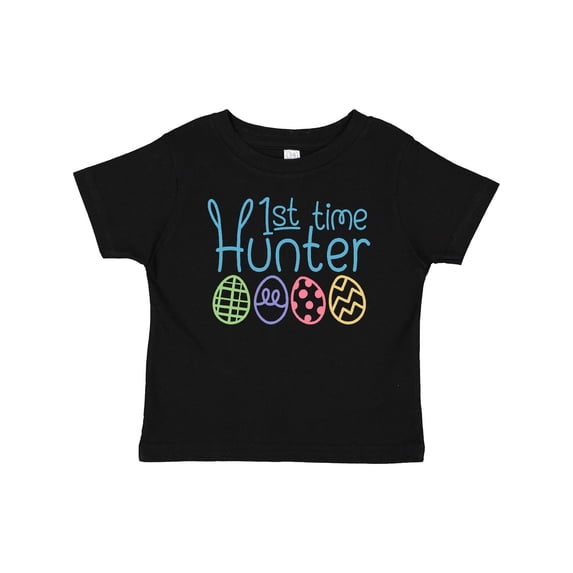 Inktastic 1st Time Hunter Easter Egg Hunt Boys or Girls Baby T-Shirt