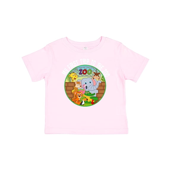 Inktastic 1st Trip to Zoo Animals Boys or Girls Baby T-Shirt