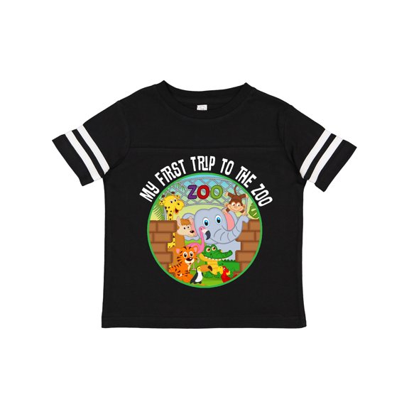 Inktastic 1st Trip to Zoo Animals Boys or Girls Toddler T-Shirt