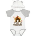thumbnail image 1 of Inktastic 1st Turkey Day Thanksgiving Boys or Girls Baby Bodysuit, 1 of 5