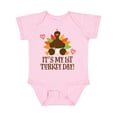 thumbnail image 1 of Inktastic 1st Turkey Day Thanksgiving Boys or Girls Baby Bodysuit, 1 of 5