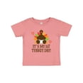 thumbnail image 1 of Inktastic 1st Turkey Day Thanksgiving Boys or Girls Baby T-Shirt, 1 of 5