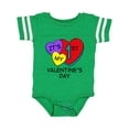 thumbnail image 1 of Inktastic 1st Valentine's Day Hearts Boys or Girls Baby Bodysuit, 1 of 5