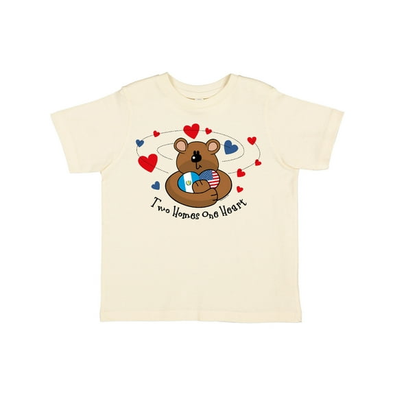 Inktastic 2 Homes 1 Heart Guatemala Boys or Girls Toddler T-Shirt