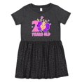 thumbnail image 1 of Inktastic 2 Years Old with Butterfly and Flowers Girls Toddler Dress, 1 of 5