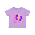 thumbnail image 1 of Inktastic 2 Years Old with Butterfly and Flowers Girls Toddler T-Shirt, 1 of 5