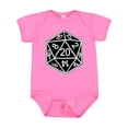 thumbnail image 1 of Inktastic 20 Sided Black Dice Boys or Girls Baby Bodysuit, 1 of 5