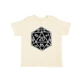 thumbnail image 1 of Inktastic 20 Sided Black Dice Boys or Girls Toddler T-Shirt, 1 of 5