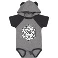 thumbnail image 1 of Inktastic 20 Sided White Dice Boys or Girls Baby Bodysuit, 1 of 5