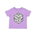 thumbnail image 1 of Inktastic 20 Sided White Dice Boys or Girls Toddler T-Shirt, 1 of 5