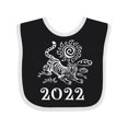 thumbnail image 1 of Inktastic 2022 Chinese New Year Tiger Boys or Girls Baby Bib, 1 of 4