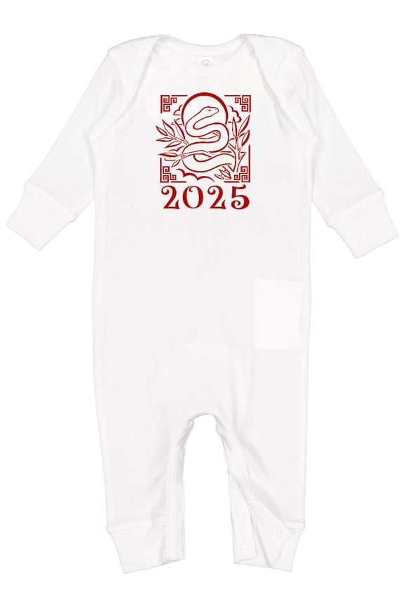 2025 Chinese New Year Snake Baby Romper Coveralls