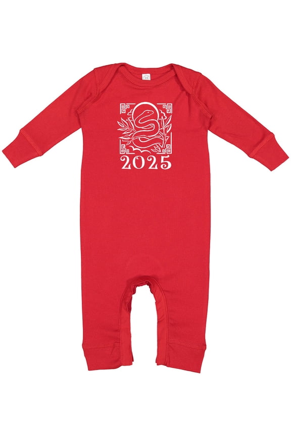 2025 Chinese New Year Snake Baby Romper Coveralls