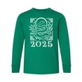 thumbnail image 1 of Inktastic 2025 Chinese New Year Snake Long Sleeve Youth T-Shirt, 1 of 5