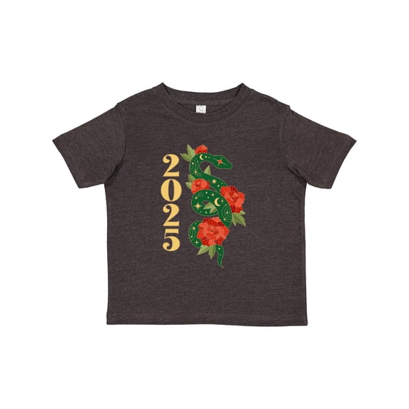 Inktastic 2025 Chinese New Year of the Snake Boys or Girls Toddler T-Shirt