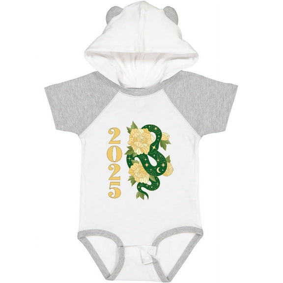 Inktastic 2025 Year of the Snake Chinese New Years Boys or Girls Baby Bodysuit