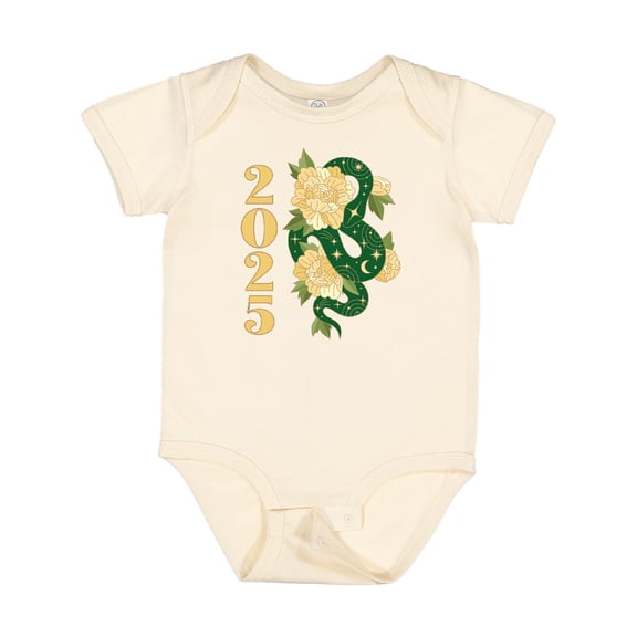Inktastic 2025 Year of the Snake Chinese New Years Boys or Girls Baby Bodysuit