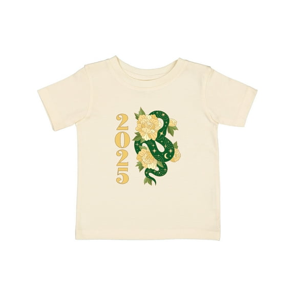 Inktastic 2025 Year of the Snake Chinese New Years Boys or Girls Baby T-Shirt