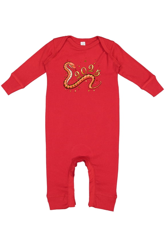 2025 Year of the Snake New Year Snake Baby Romper Coveralls