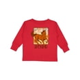 thumbnail image 1 of Inktastic 2026 Chinese New Year Horse Boys or Girls Long Sleeve Toddler T-Shirt, 1 of 5