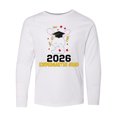 thumbnail image 1 of Inktastic 2026 Kindergarten Grad with Cute Rabbit Long Sleeve Youth T-Shirt, 1 of 5