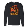 thumbnail image 1 of Inktastic 2026 Year of the Horse Happy New Year's Long Sleeve T-Shirt, 1 of 5