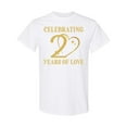 thumbnail image 1 of Inktastic 20th Anniversary Keepsake 20 Years Together T-Shirt, 1 of 5