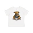 thumbnail image 1 of Inktastic 250 Years of Freedom Patriotic Teddy Bear Boys or Girls Baby T-Shirt, 1 of 5