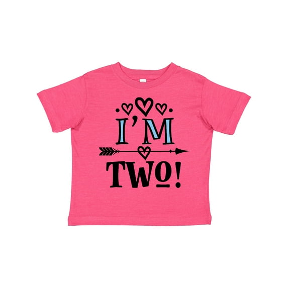 Inktastic 2nd Birthday 2 Year Old Arrow Boys or Girls Toddler T-Shirt