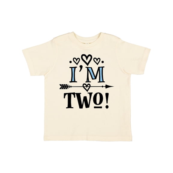 Inktastic 2nd Birthday 2 Year Old Arrow Boys or Girls Toddler T-Shirt