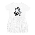 thumbnail image 1 of Inktastic 2nd Birthday 2 Year Old Arrow Girls Toddler Dress, 1 of 5