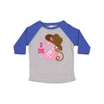 thumbnail image 1 of Inktastic 2nd Birthday 2 Year Old Cowgirl Hat Girls Toddler T-Shirt, 1 of 5