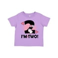 thumbnail image 1 of Inktastic 2nd Birthday 2 Year Old Girl Unicorn Girls Toddler T-Shirt, 1 of 5