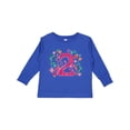 thumbnail image 1 of Inktastic 2nd Birthday 2 Year Old Girls Girls Long Sleeve Toddler T-Shirt, 1 of 5