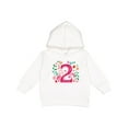 thumbnail image 1 of Inktastic 2nd Birthday 2 Year Old Girls Toddler Hoodie, 1 of 4