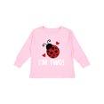 thumbnail image 1 of Inktastic 2nd Birthday 2 Year Old Ladybug Girls Long Sleeve Toddler T-Shirt, 1 of 5