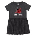 thumbnail image 1 of Inktastic 2nd Birthday 2 Year Old Ladybug Girls Toddler Dress, 1 of 5
