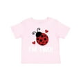 thumbnail image 1 of Inktastic 2nd Birthday 2 Year Old Ladybug Girls Toddler T-Shirt, 1 of 5