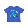 thumbnail image 1 of Inktastic 2nd Birthday Airplane Boys 2 Year Old Boys Toddler T-Shirt, 1 of 5