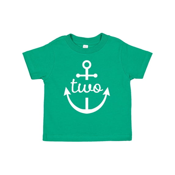 Inktastic 2nd Birthday Anchor Boys or Girls Toddler T-Shirt