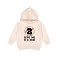 thumbnail image 1 of Inktastic 2nd Birthday Baseball 2 Year Old Boy Toddler Hoodie, 1 of 4