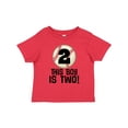 thumbnail image 1 of Inktastic 2nd Birthday Baseball Party Boys Boys Toddler T-Shirt, 1 of 5