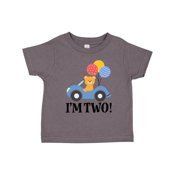 Inktastic 2nd Birthday Bear 2 Year Old Boy Boys Toddler T-Shirt