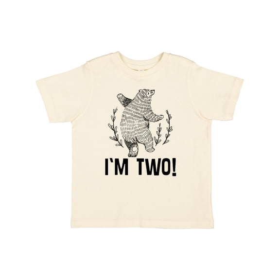 Inktastic 2nd Birthday Bear 2 Year Old Boy Boys or Girls Toddler T-Shirt