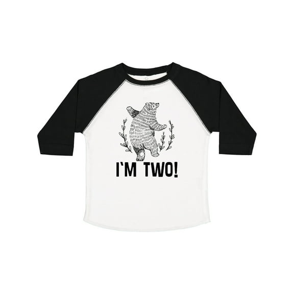 Inktastic 2nd Birthday Bear 2 Year Old Boy Boys or Girls Toddler T-Shirt